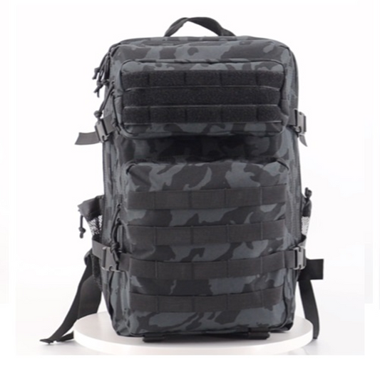 Waterproof Molle Tactical Backpack (CP Black)