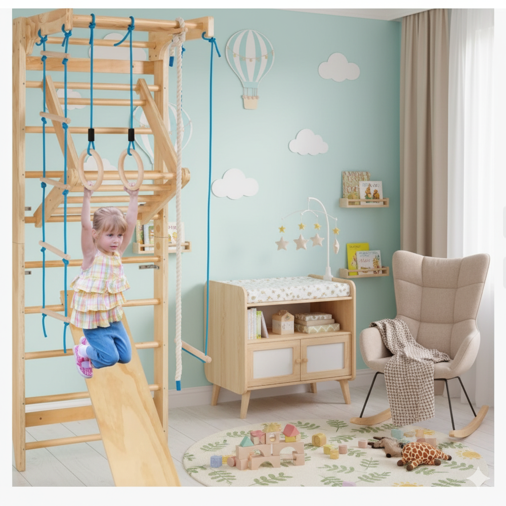 Swedish Ladder for Kids