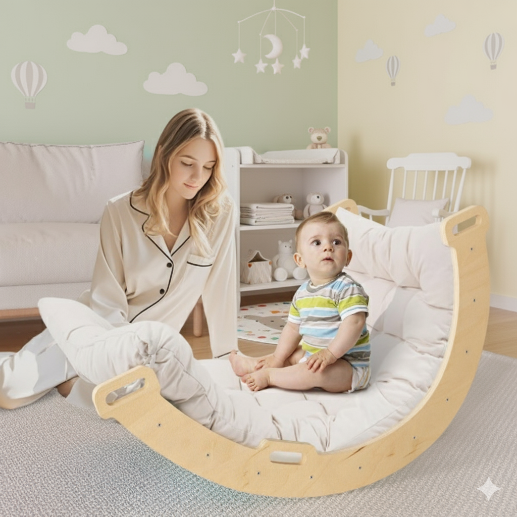 Modular climbing set for toddlers