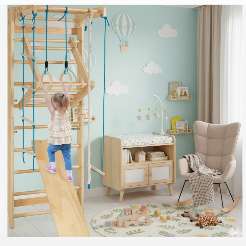 Swedish Ladder for Kids